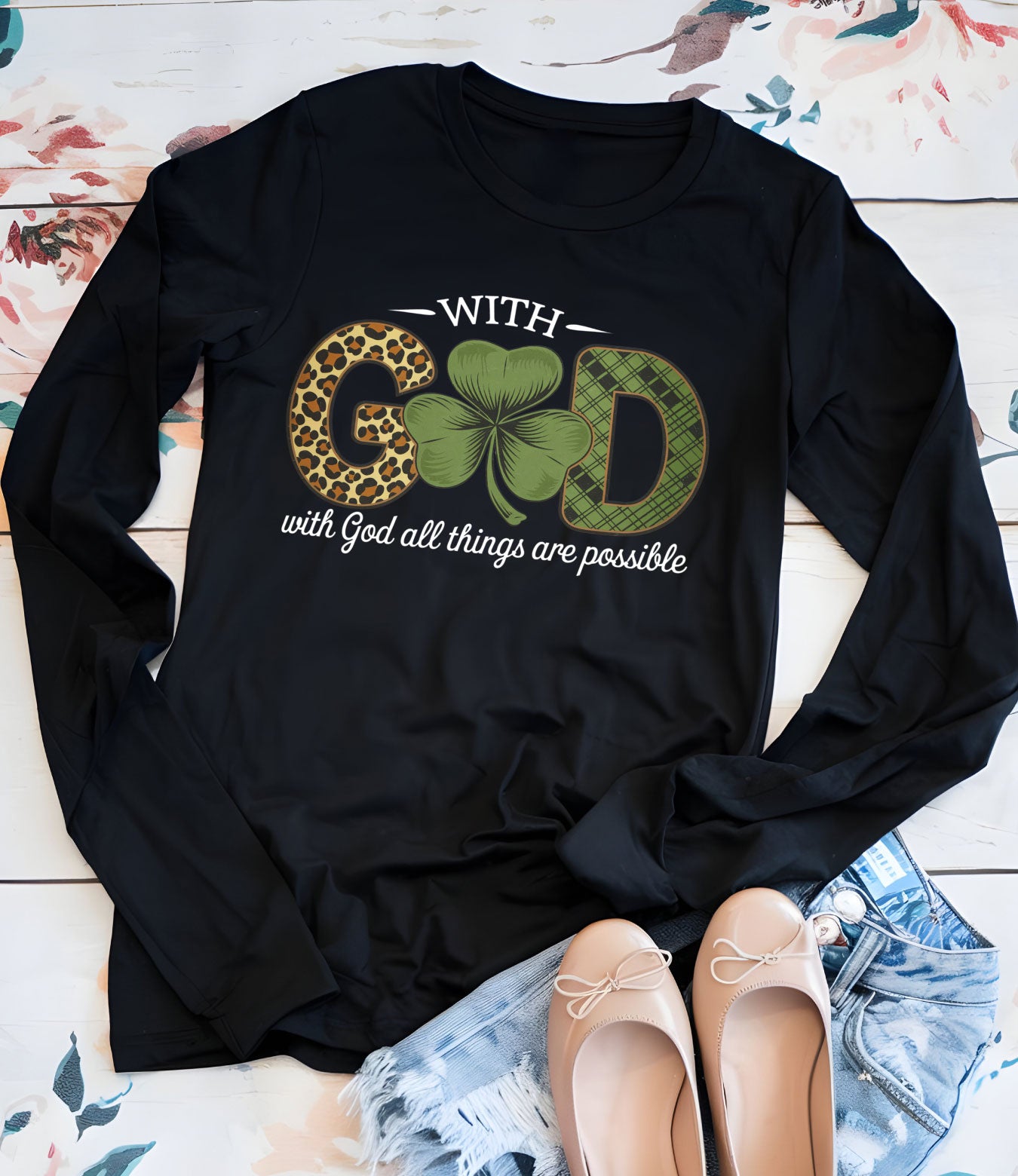 St. Patrick's Day Christian Long Sleeve Shirts