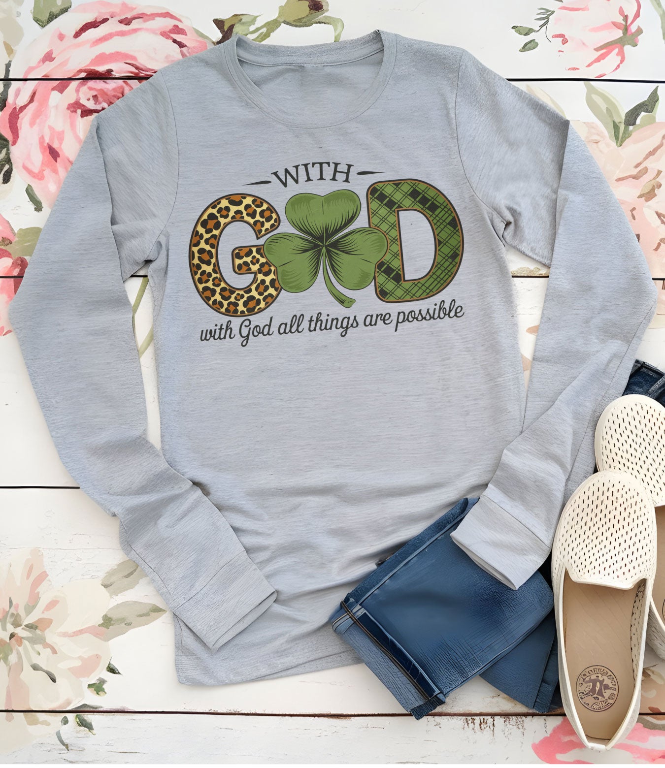 St. Patrick's Day Christian Long Sleeve Shirts