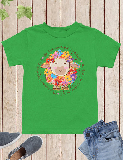 Christian Easter Lamb Children T Shirts