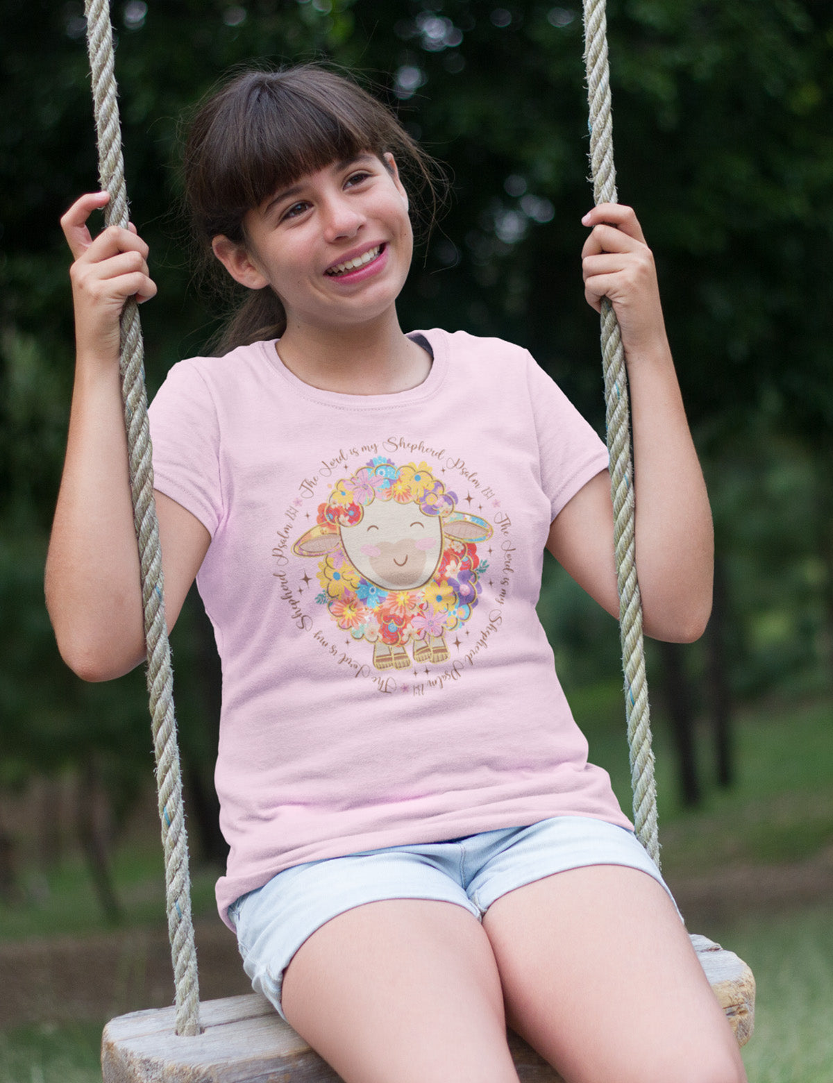 Christian Easter Lamb Children T Shirts