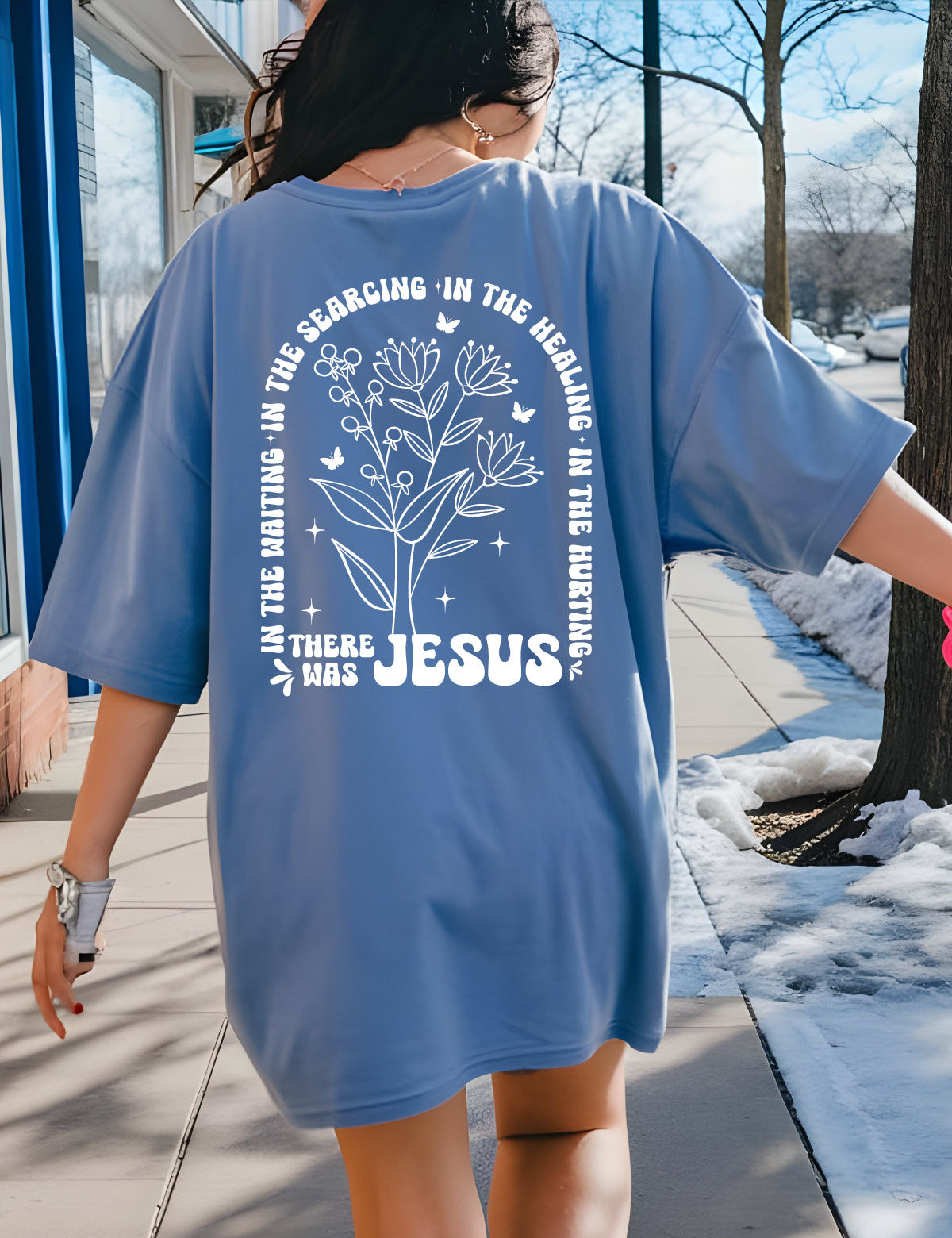 There Was Jesus Christian Apparel
