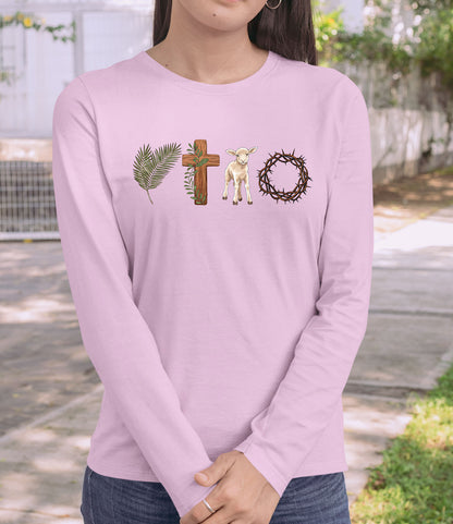 True Easter Long Sleeve T Shirts