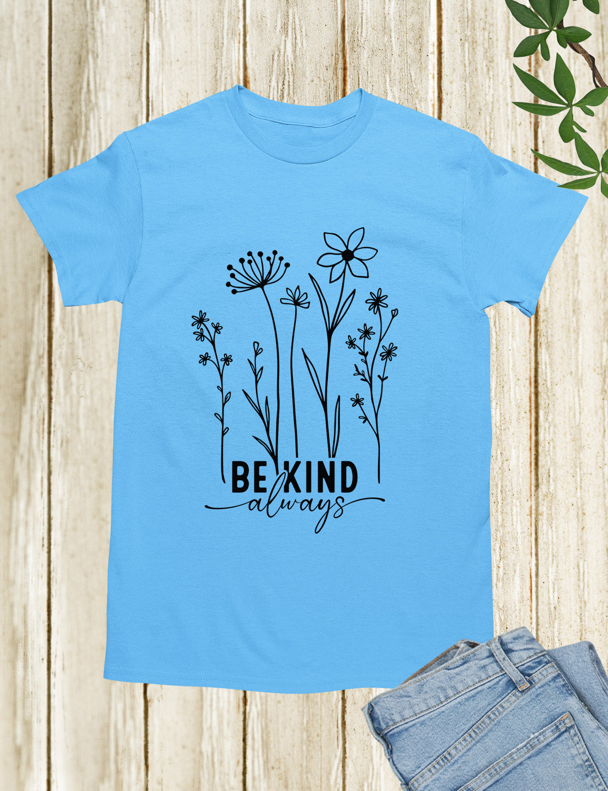 Be Kind Always Floral Trendy Shirt