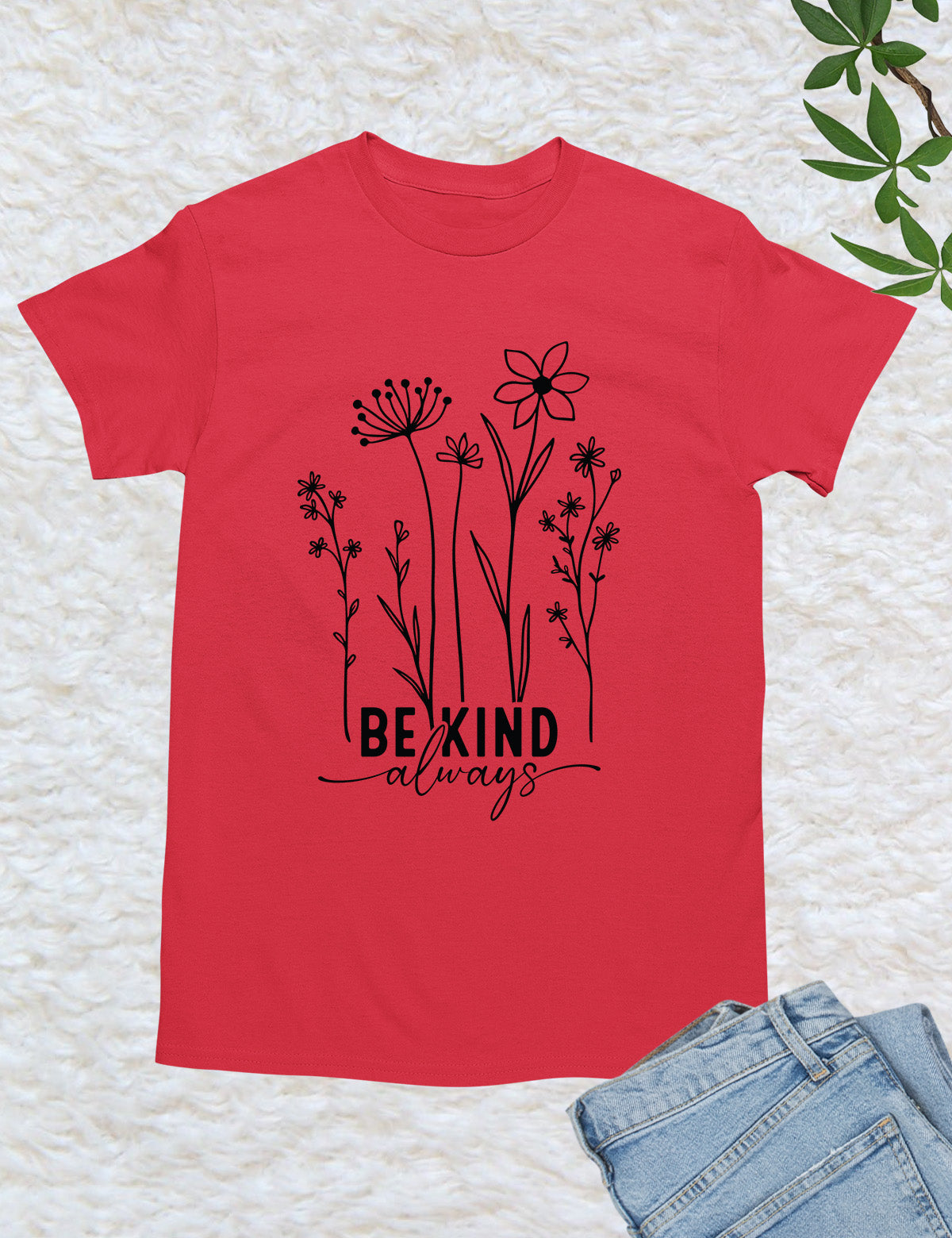 Be Kind Always Floral Trendy Shirt