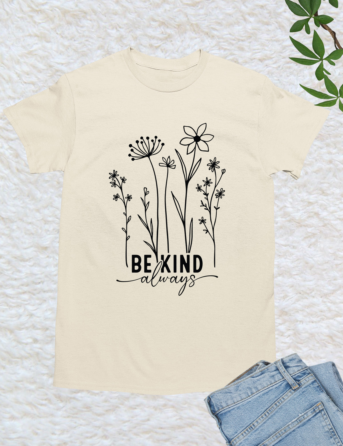 Be Kind Always Floral Trendy Shirt