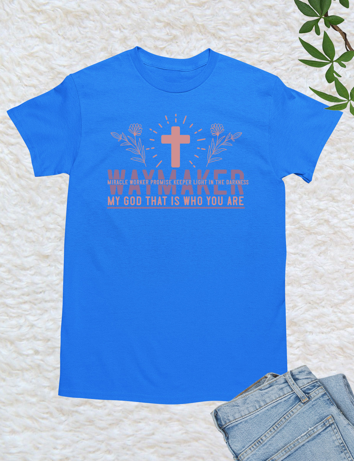 Way maker Miracle Worker Promise keeper T Shirts