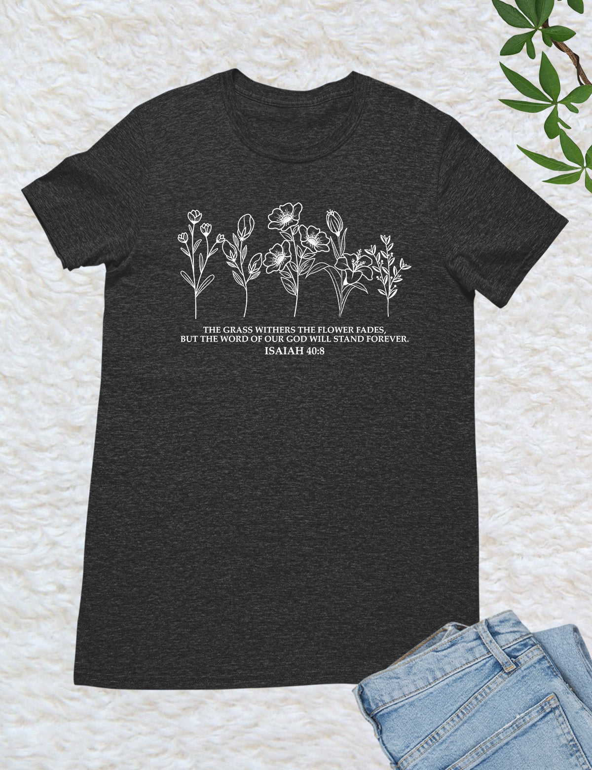 Wildflower Bible Verse T shirts
