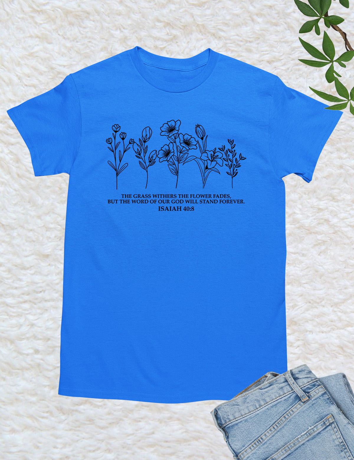 Wildflower Bible Verse T shirts