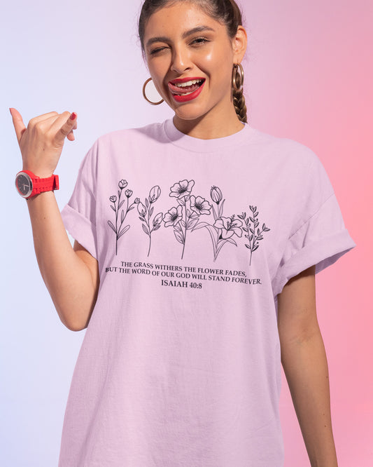 Wildflower Bible Verse T shirts