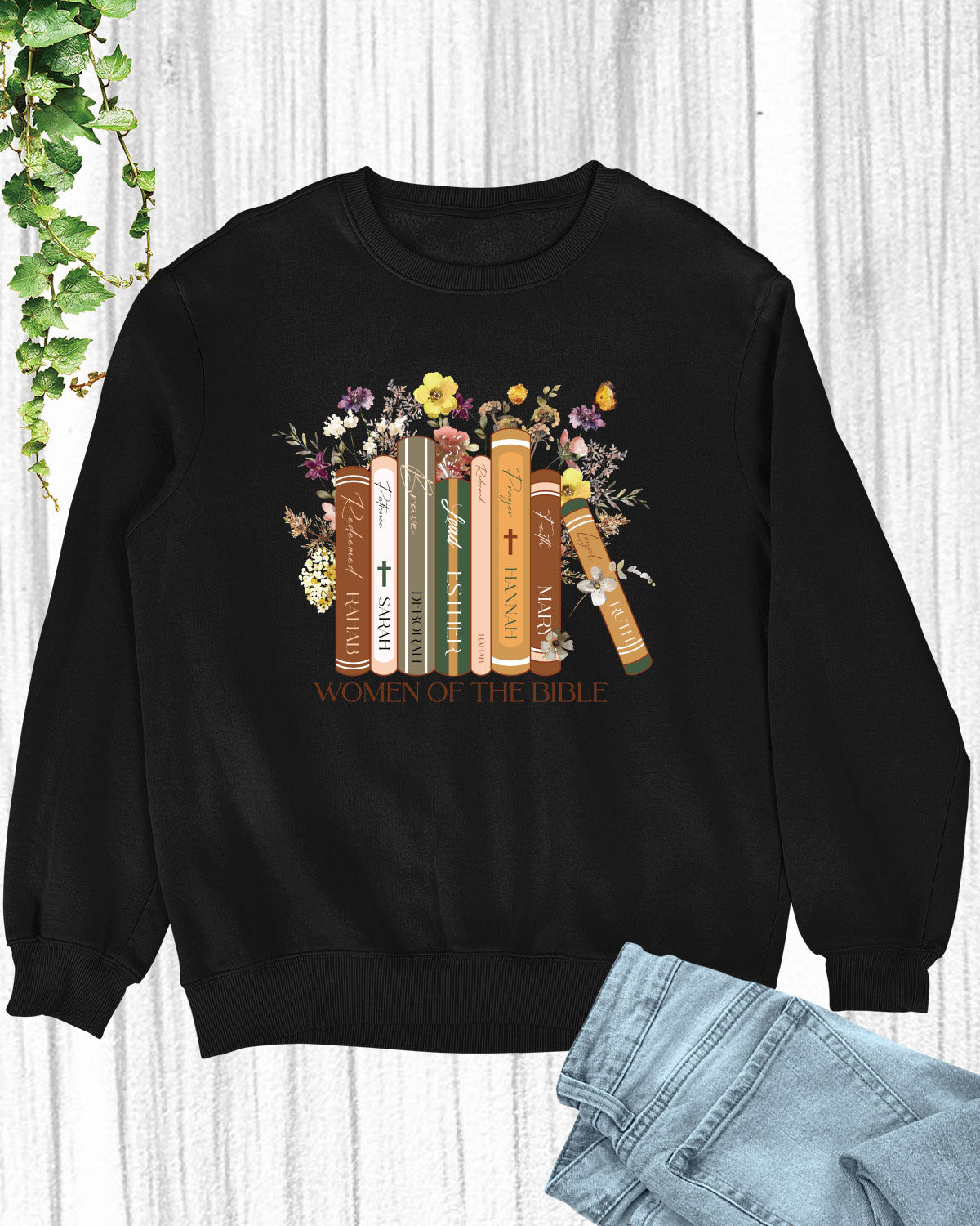 Women of the Bible Faith Shirts Long Sleeve