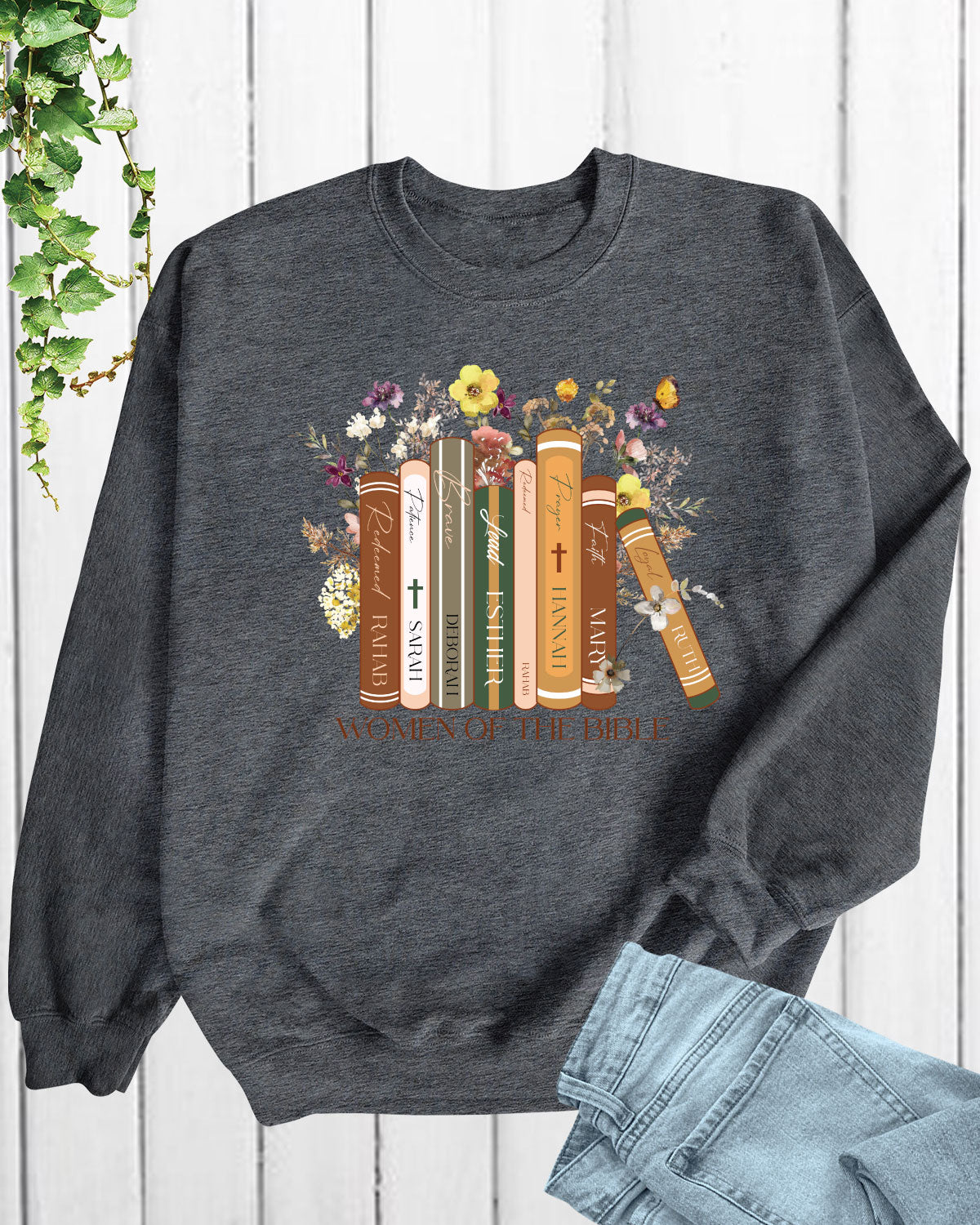Women of the Bible Faith Shirts Long Sleeve