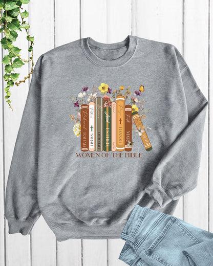 Women of the Bible Faith Shirts Long Sleeve