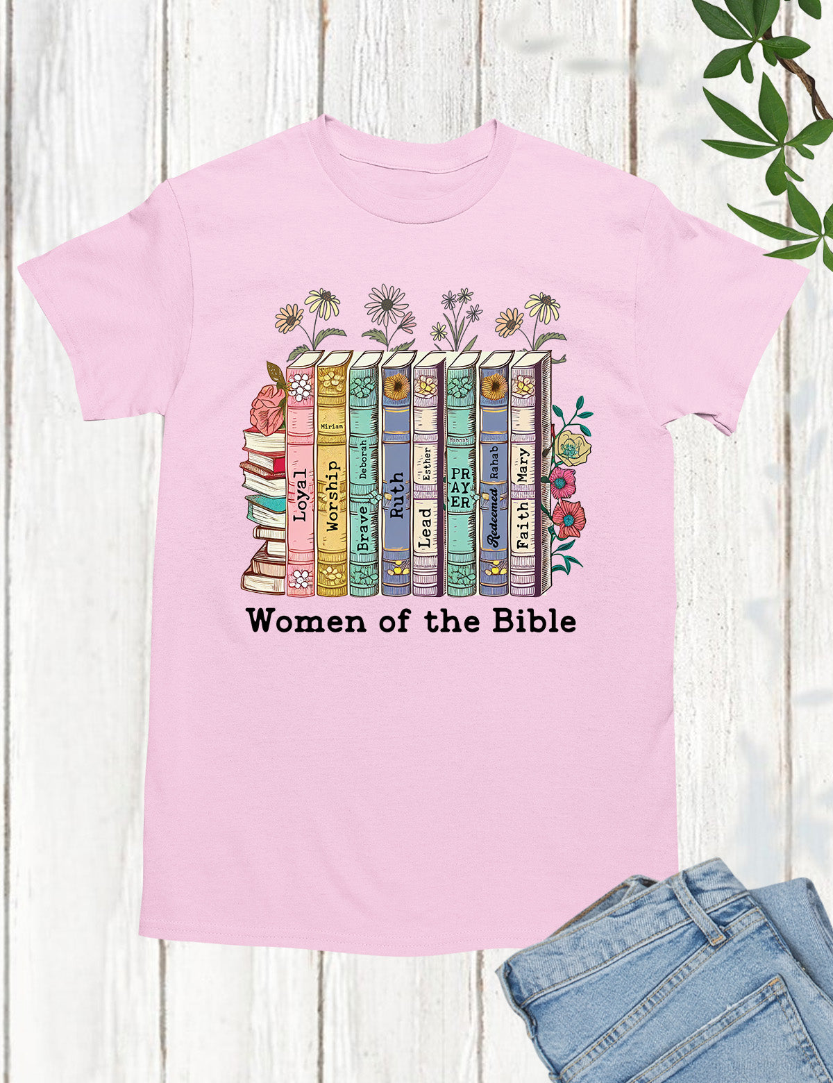 Women of the Bible Ladies Christian T Shirts