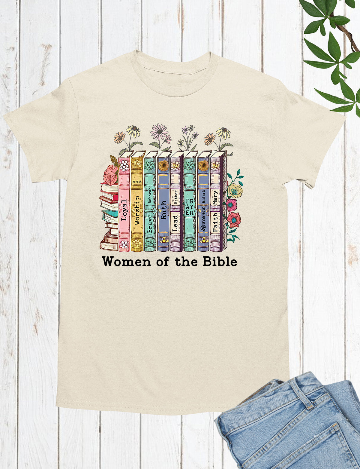 Women of the Bible Ladies Christian T Shirts
