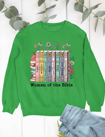 Women of the Bible Ladies Christian Sweatshirts