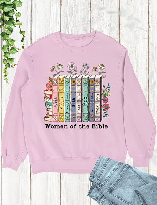 Women of the Bible Ladies Christian Sweatshirts