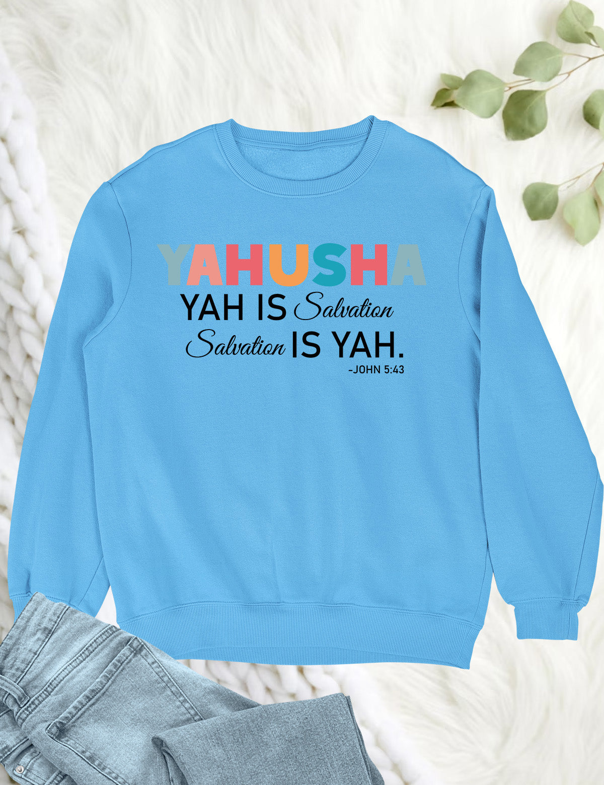 Yahusha Salvation Christian Sweaters