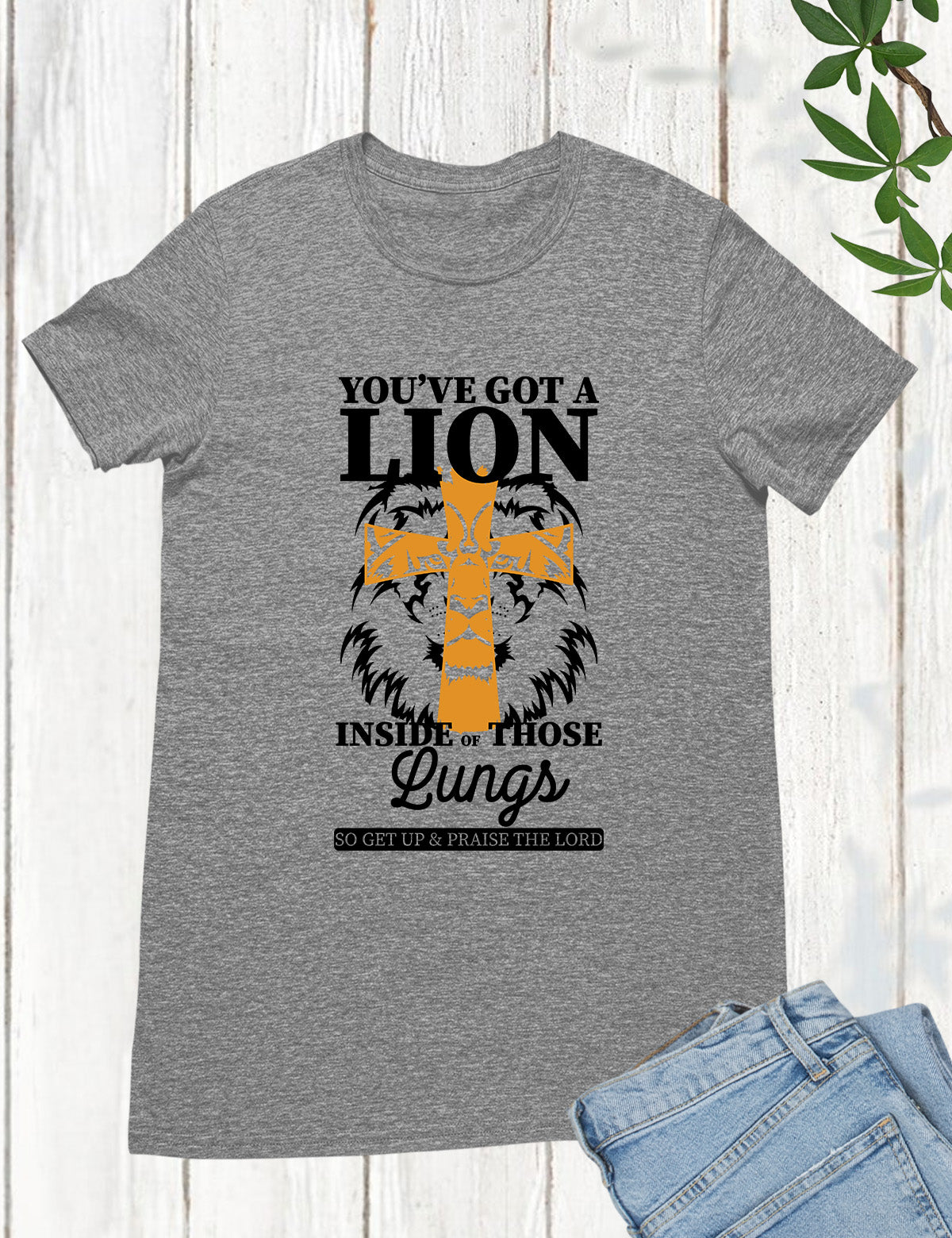 Yeshua Lion Shirt Jesus Tee