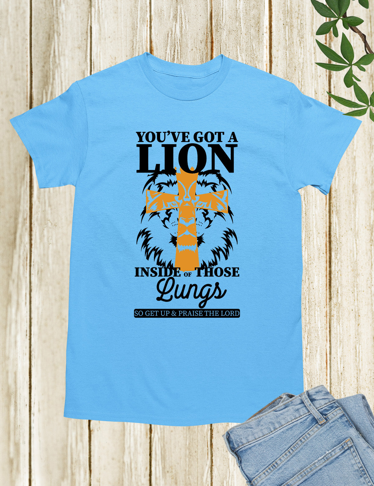 Yeshua Lion Shirt Jesus Tee