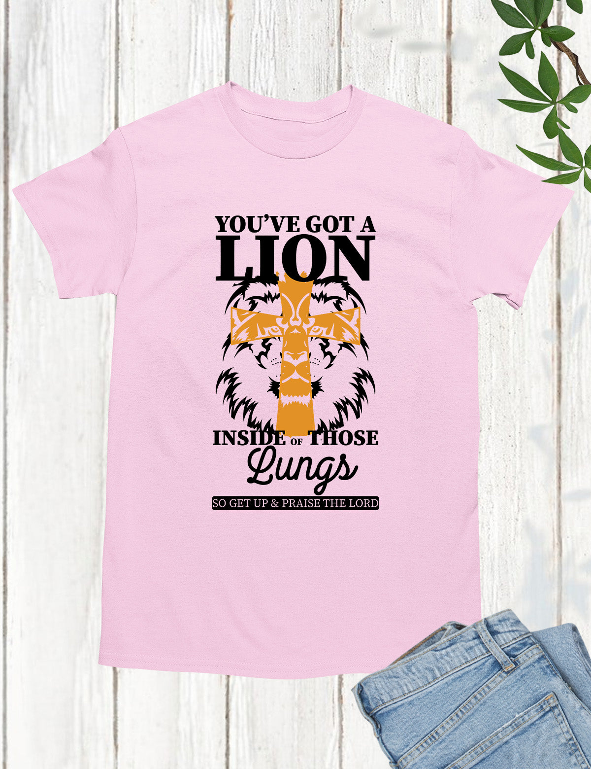 Yeshua Lion Shirt Jesus Tee