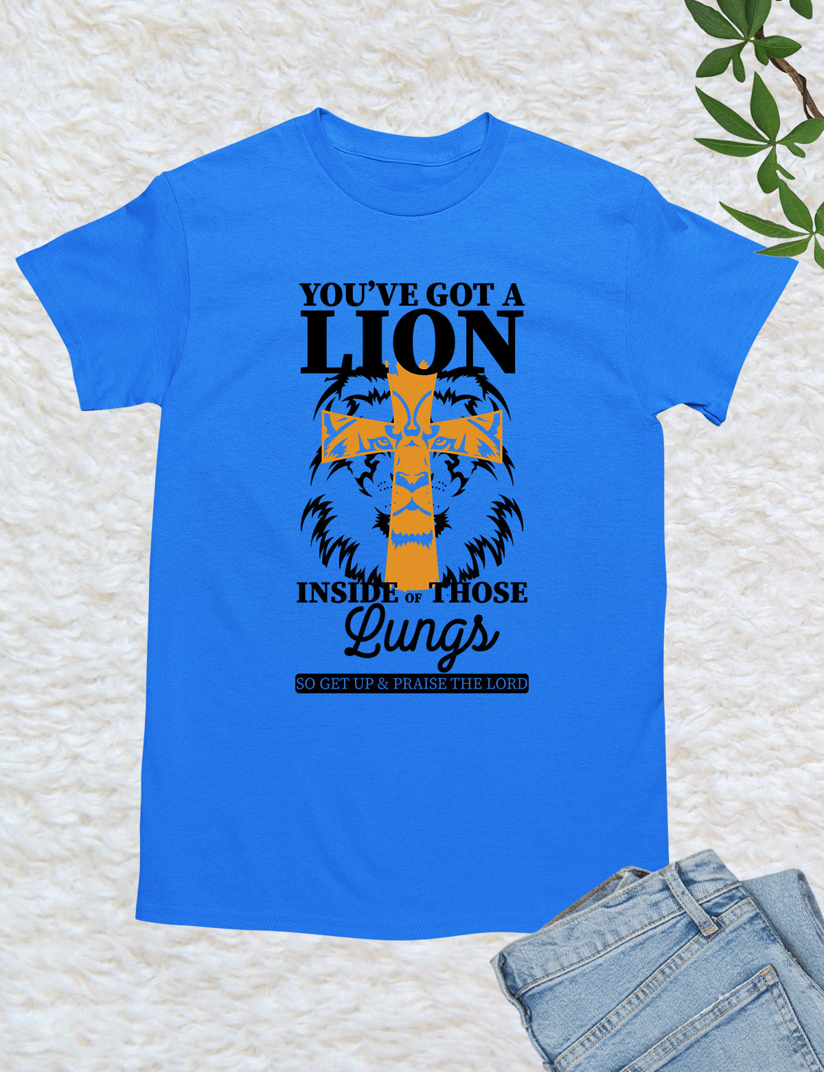 Yeshua Lion Shirt Jesus Tee