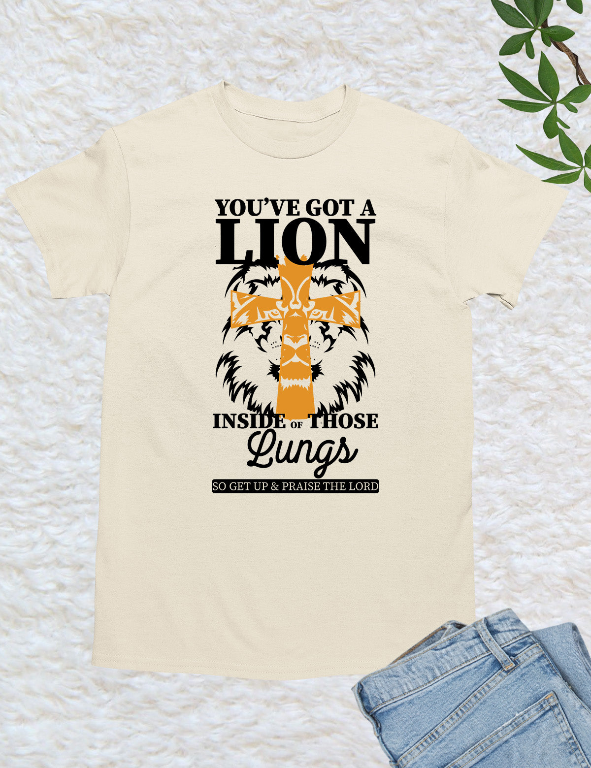 Yeshua Lion Shirt Jesus Tee