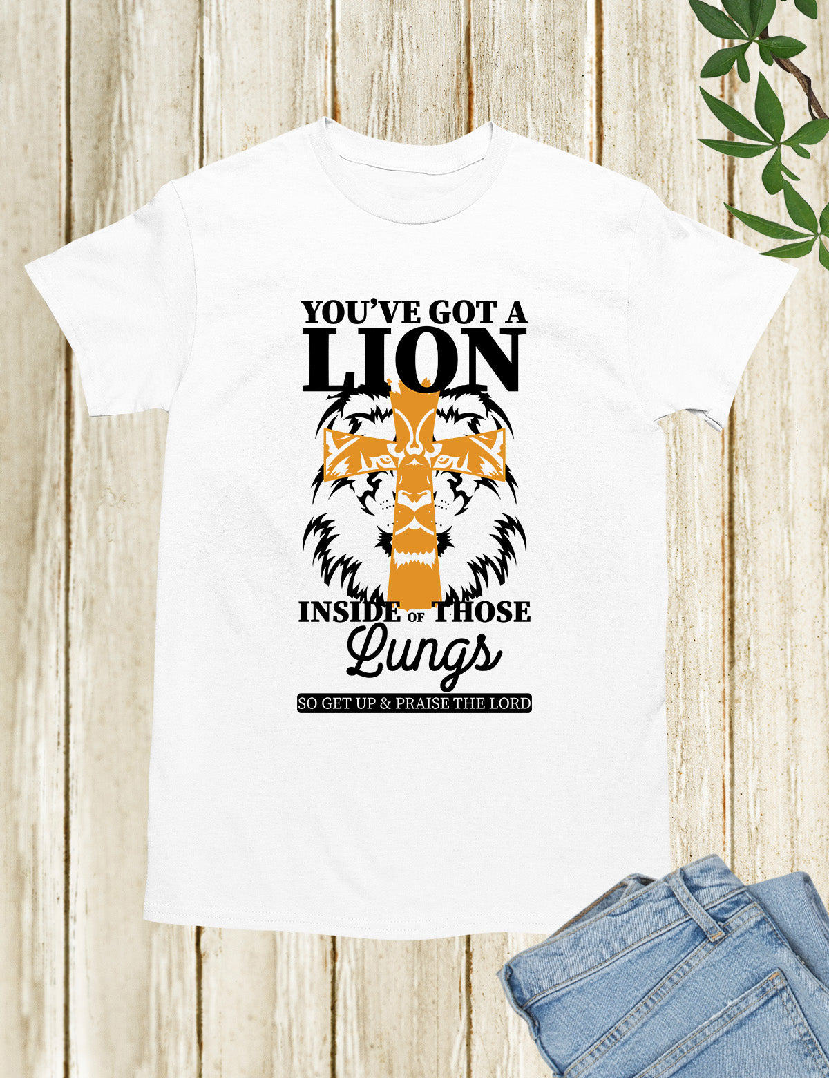 Yeshua Lion Shirt Jesus Tee