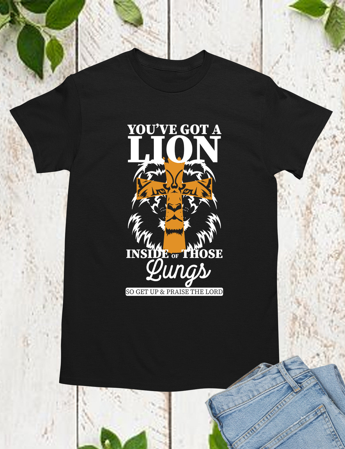 Yeshua Lion Shirt Jesus Tee