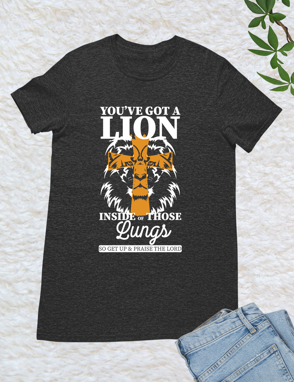 Yeshua Lion Shirt Jesus Tee