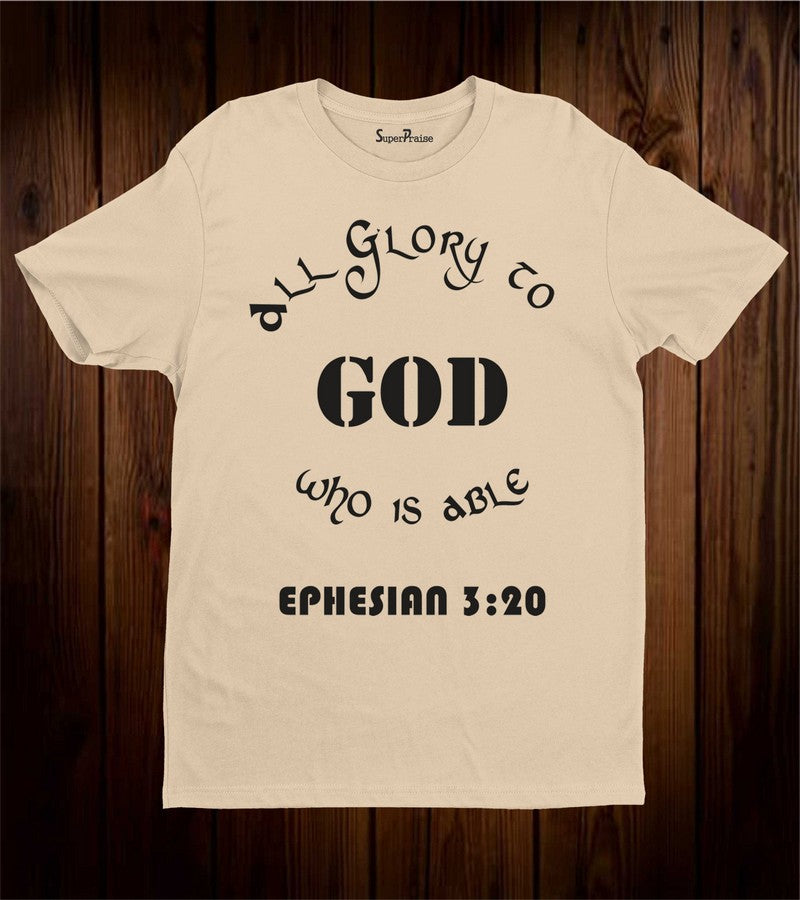 All Glory To God T Shirts