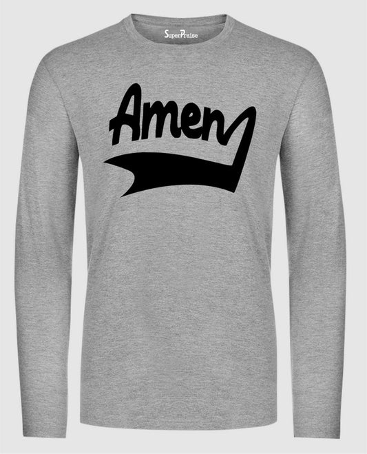 Amen Christian Long Sleeve T Shirt Sweatshirt Hoodie