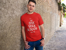 Ask Seek Knock Gospel Christian T Shirt - Super Praise Christian