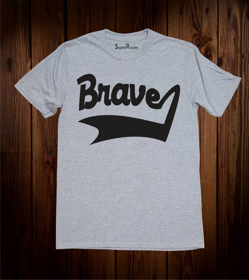 Brave Bible Verse christian wear Grace Jesus Gospel T Shirt