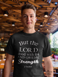 Lord gave me Strength Christian T shirt - SuperPraiseChristian