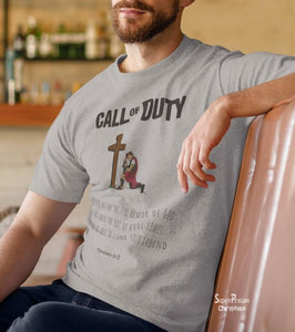 Call of Duty Therefore Put On Full Armour Of God Gospel Tee