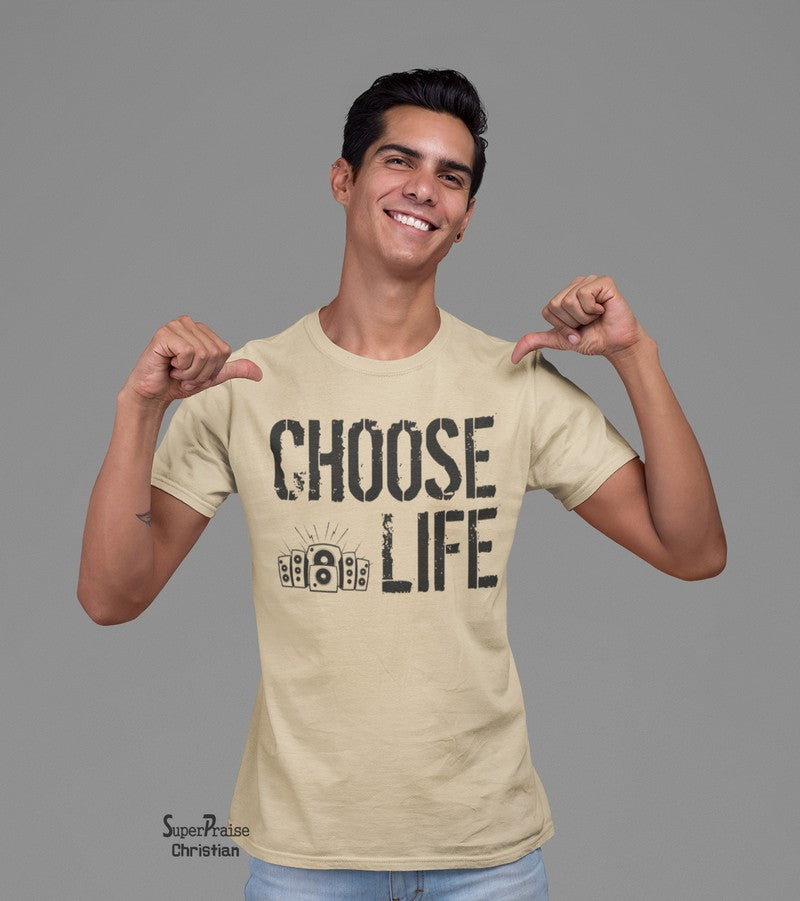 Choose Life Bible Verse Faith Grace Christian T Shirt