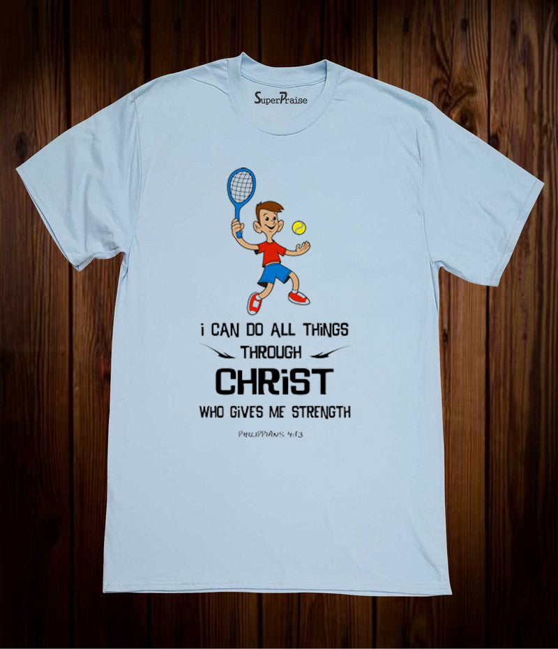 Tennis Player T Shirt
