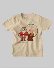 Don't Stop Believing Jesus Santa Claus Christian Kids T shirt