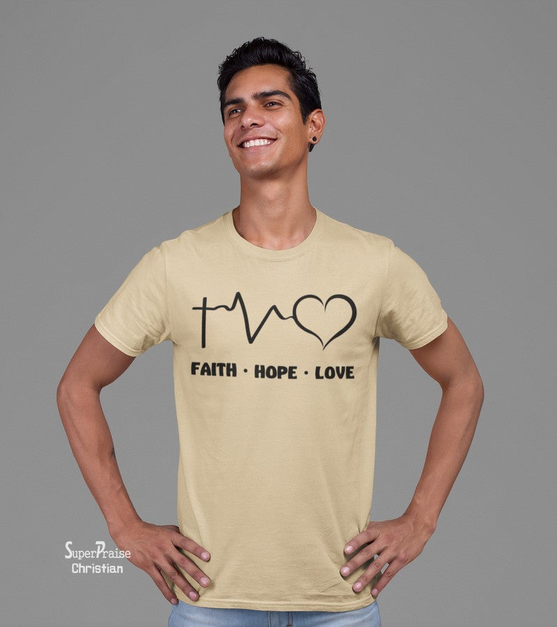 Faith Hope Love Bible Verse Faith Christian T Shirt