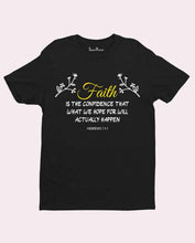 Christian Jesus T Shirt Faith Is Inspiration gift tee