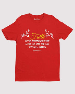 Christian Jesus T Shirt Faith Is Inspiration gift tee