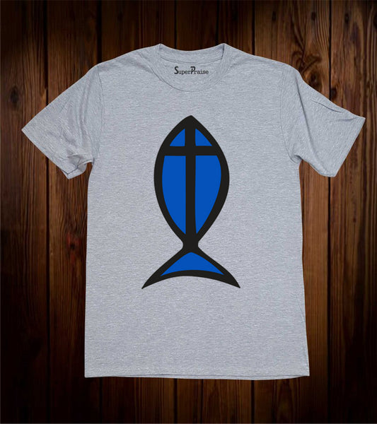 Fish Crossing Sign T Shirt