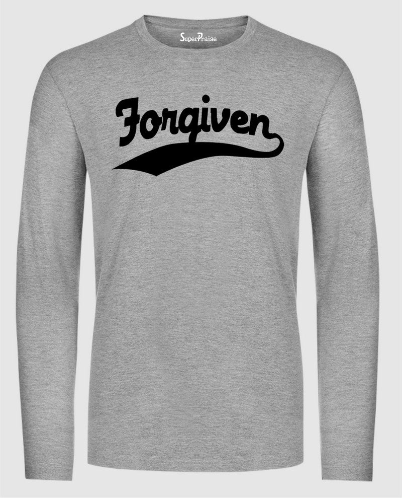 Forgiven Christian Long Sleeve T Shirt Sweatshirt Hoodie