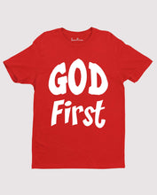 God First 1st the Father in Heaven Gospel Christian T shirt