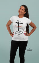 Christian Women T Shirt His Wounds Heal White tee