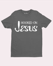 Hooked On Jesus No Turning Back Christian T shirt