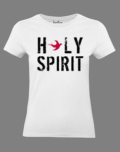 Christian Women T Shirt Holy Spirit Jesus