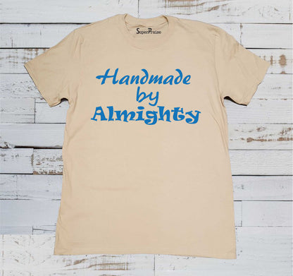 Homemade By Almighty Christian Beige T-shirt