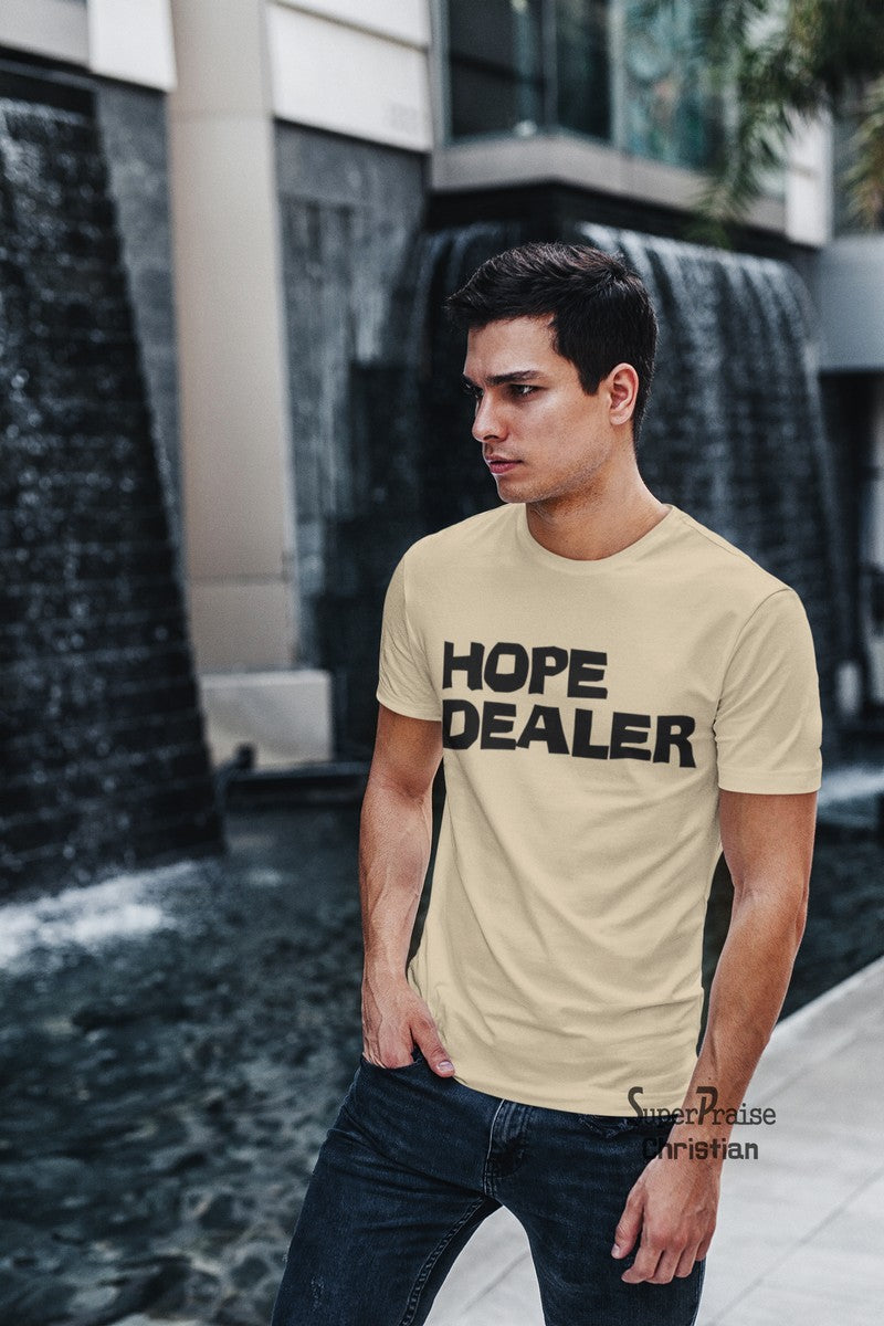Dealer Faith Slogan Christian T Shirt - Super Praise Christian