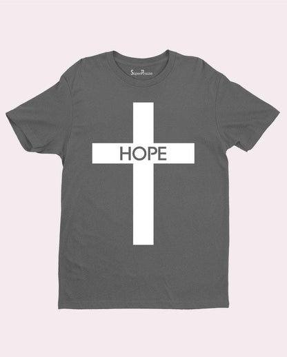 Hope Cross Symbol T Shirt